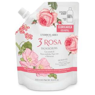 3 Rosa - Ecoricarica Bagnoschiuma