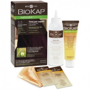 BioKap Nutricolor Delicato Tinta 5.5 Castano Chiaro Mogano