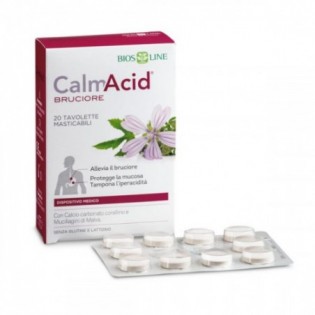 CalmAcid Bruciore 40 Tavolette Masticabili