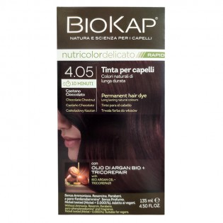 BioKap Nutricolor Delicato Tinta 4.05 Castano Cioccolato Castagna