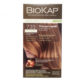 BioKap Nutricolor Delicato Tinta 7.33 Biondo Grano Dorato