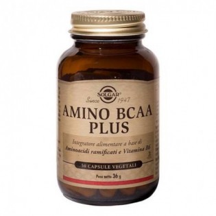Amino Bcaa Plus 50 Capsule Veg.