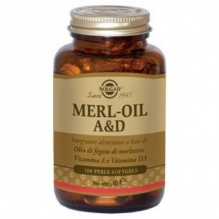 Merl-Oil A & D 100 Perle Softgels