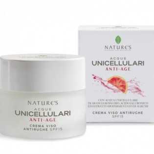 Acque Unicellulari Crema Viso Antirughe Spf 15 50 Ml
