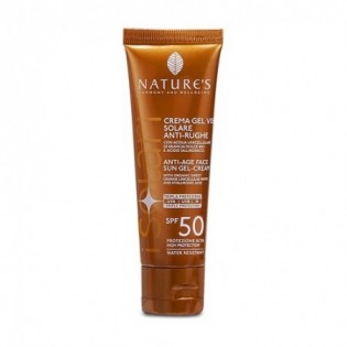 I Solari Crema Gel Viso Antirughe Spf 50 50 ml
