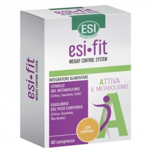 Esi Fit Attiva Il Metabolismo con citrus, guaranà e tè verde  40 Cpr