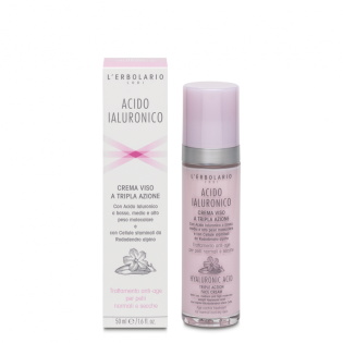 Crema Viso per Pelli Normali e Secche Acido Ialuronico