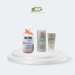 Cell-plus 500 ml biosline e crema liporiducente cosce glutei 200 ml guam lacote
