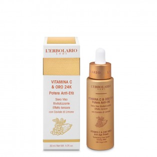 Vitamina C e Oro siero viso Rivitalizzante Effetto Tensore