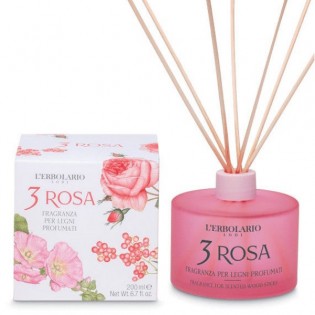 3 Rosa Fragranza per Legni Profumati