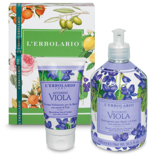 Accordo Viola Detergente per Mani e Corpo