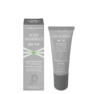 Acido Ialuronico per Lui Contorno occhi anti fatica