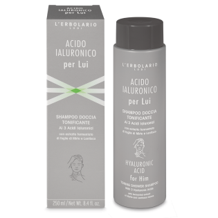 Acido Ialuronico per Lui Shampoo Doccia Tonificante