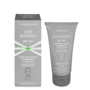 Acido Ialuronico per Lui Crema Mani a rapido assorbimento