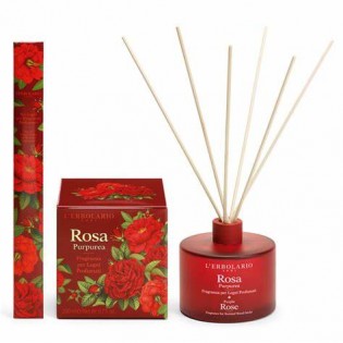 Rosa Purpurea Fragranza per Legni Profumati 200 ml