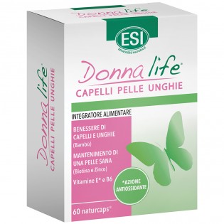 Donna Life Capelli Pelle Unghie 60 naturcaps