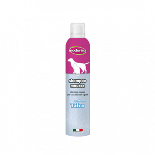 Shampoo Mousse profumo Talco