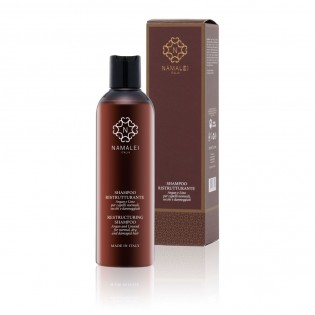 Shampoo Ristrutturante Argan e Lino per Capelli normali, secchi e danneggiati