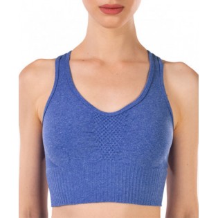 FIBRAMAR Top Power Fit S/M 42/44 Blu Cobalto