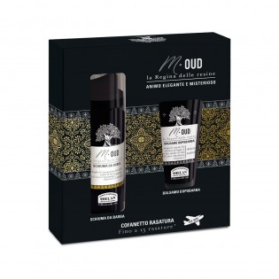 M Oud Cofanetto Rasatura Schiuma da Barba 50ml e Balsamo Dopobarba 20 ml