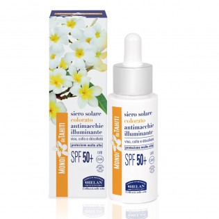 Monoi De Tahiti Siero  Solare Colorato Antimacchie Illuminante Spf 50+ 30 ml