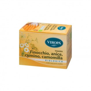 Viropa Finocchio, Cumino, Anice, Camomilla 15 filtri