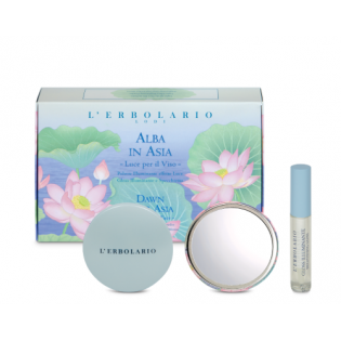 Alba in Asia Luce per il Viso Polvere illuminante Gloss e specchietto
