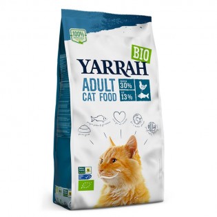 Yarrah Croccantini per Gatti Adulti Pesce e Mais Bio 800 gr