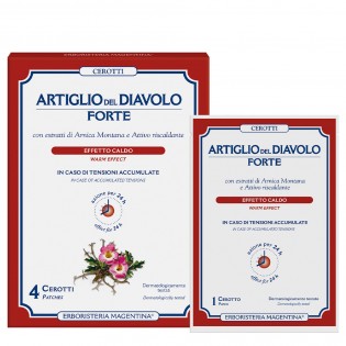 Artiglio del Diavolo Cerotti effetto Caldo 4 pz