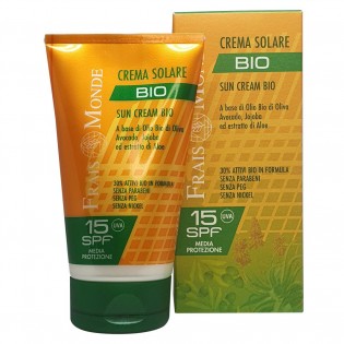 Crema solare Bio spf 15 150 ml