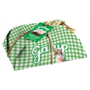 Colomba con gocce di cioccolato fondente e crema al pistacchio 750g