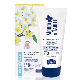 Monoi De Tahiti Crema Solare Minerale spf 50+ 125 ml