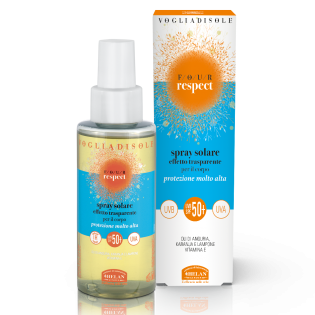 Voglia di sole Spray Solare Effetto Trasparente Corpo SPF 50+ 150 ml