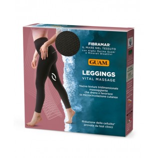 FIBRAMAR Leggings Vital Massage L/XL 46/50 NERO