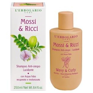 Mossi e Ricci Shampoo Anticrespo Lucidante Capelli Mossi e Ricci 250 ml