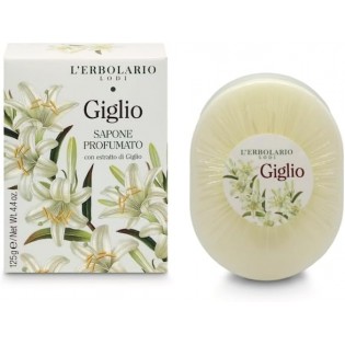 Giglio Sapone Profumato con fiore in rilievo 125 g