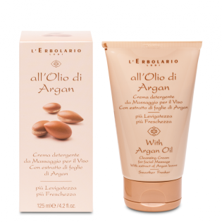 Crema Detergente viso All'Olio di Argan