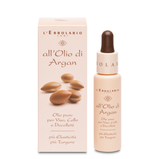 Olio puro per Viso, Collo e Decolletè all'Olio di Argan