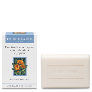 Panetto di non sapone con Calendula e Jojoba