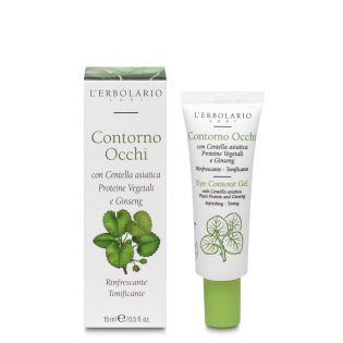 Gel Contorno Occhi con Centella asiatica , proteine vegetali e Ginseng