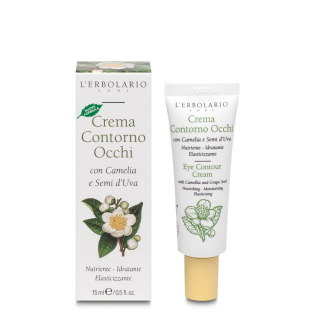 Crema Contorno Occhi con Camelia e Semi d'Uva