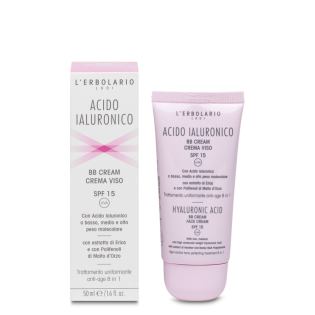 BB Cream Crema Viso SPF15 all'Acido Ialuronico
