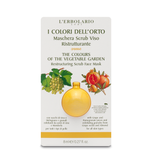 I Colori dell'Orto Giallo- Maschera Viso Scrub